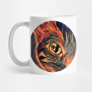 Daring floppy cat Mug